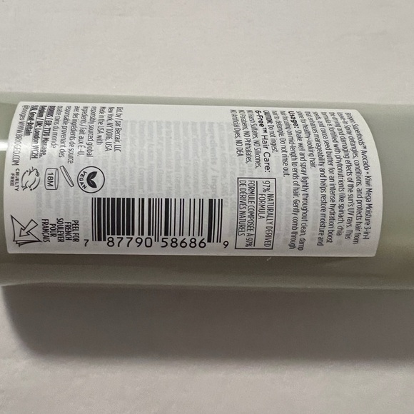 🥑BRAND NEW🥑BRIOGEO Superfoods Avocado + Kiwi Mega Moisture 3in1 Leave In Spray - Picture 5 of 8